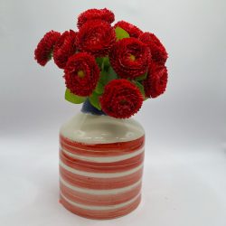 Vaso a Righe Colorate