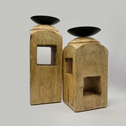 Portacandela in Legno