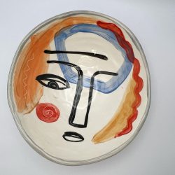Piatto con Volto 4