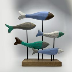 Statua Pesci Colorati