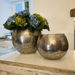 Vaso Sferico in Metallo